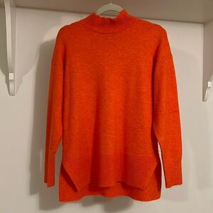 Ann Taylor Mock Turtleneck Tunic Sweater